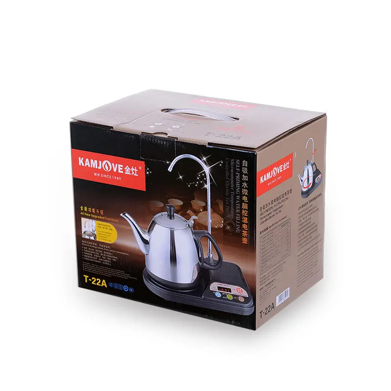 [GRANDNESS] Kamjove Electric Stainless Steel Tea Kettle with Automatic Lazy Water Pipe T-22A Kamjove Electric Tea Kettle