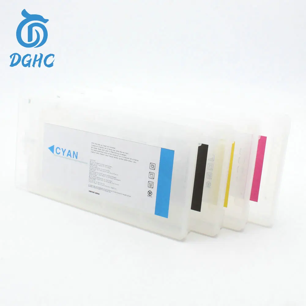 

4pcs 500ml/color Empty Refillable cartridge With One Time Chip for Noritsu D701 D703 D1005 printer