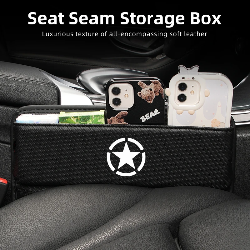 Seggiolino Auto Gap Organizer Box Auto Crevice Stowing Tidy Storage Bag Per Dodge Srt Ram Journey Charger Challenger Caliber Durango