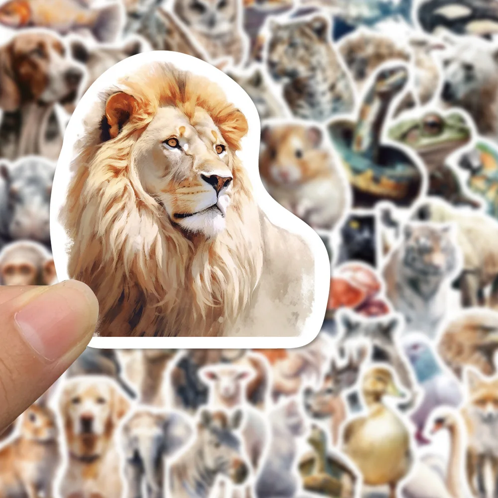 

Animal World stickers for children, party decoration, Safari, Safari, glasses, iPhone, 50PCs