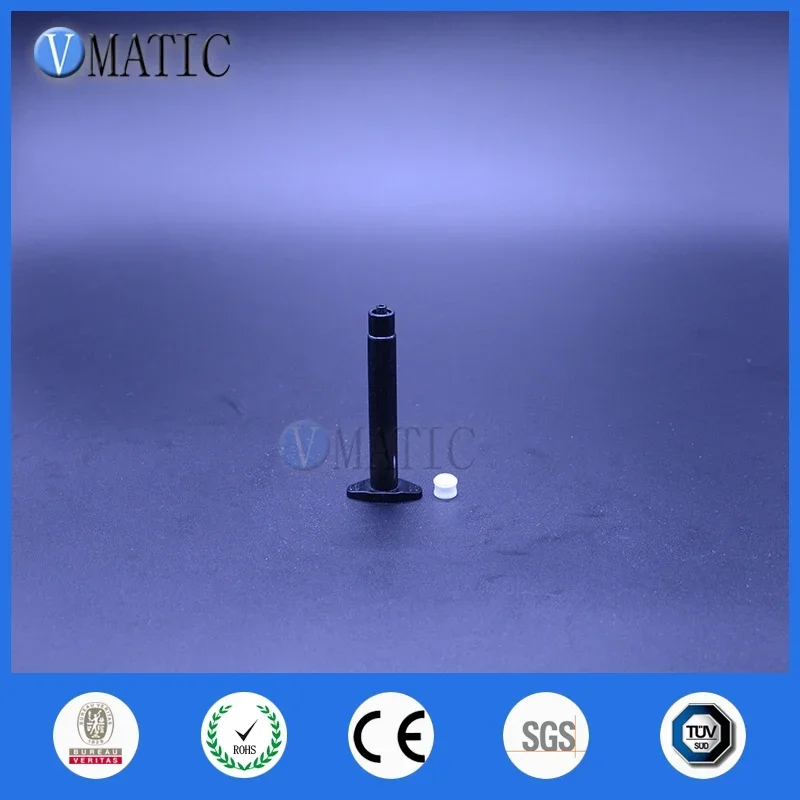 3cc/ml Glue Dispensing Syringe US Style Dispenser Pneumatic Syringe Black Plastic Dispenser Syringes