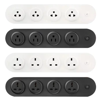 America Standard Wall Mount Power Switch Socket USB Type C Fast Charge for Household EU/Thai/US/UK Universal