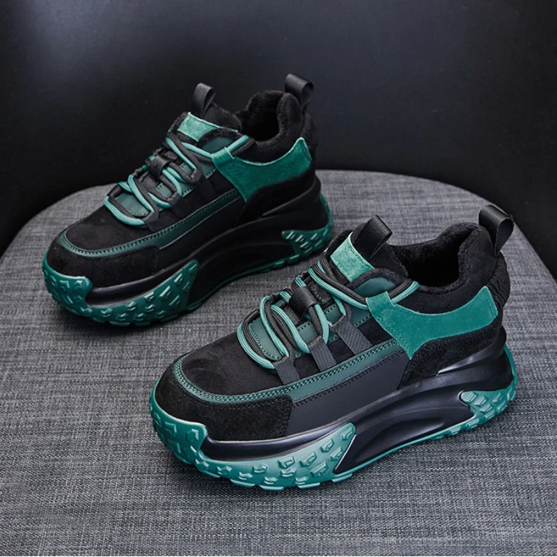 Fashion Social Shoes for Woman High Top Sneakers for Women Spring Outdoor Platform Sneakers Breathable Mesh Casual Shoes Women