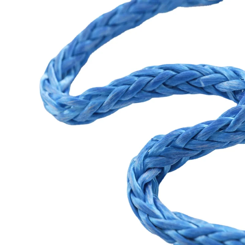 Car Outdoor Accessories Truck Boat Emergency Replacement Synthetic Winch Rope 13500lbs 26mx8mm 12 Strand String Cable ATV UTV winch rope set winch rope