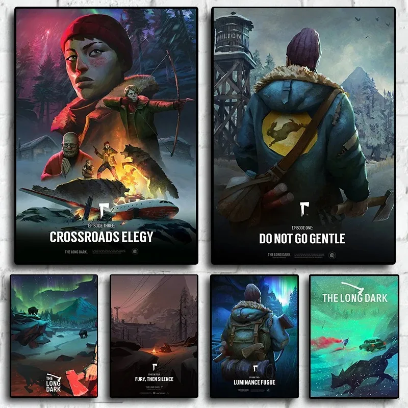 The Long Dark Classics Video Games Characters Posters for Living