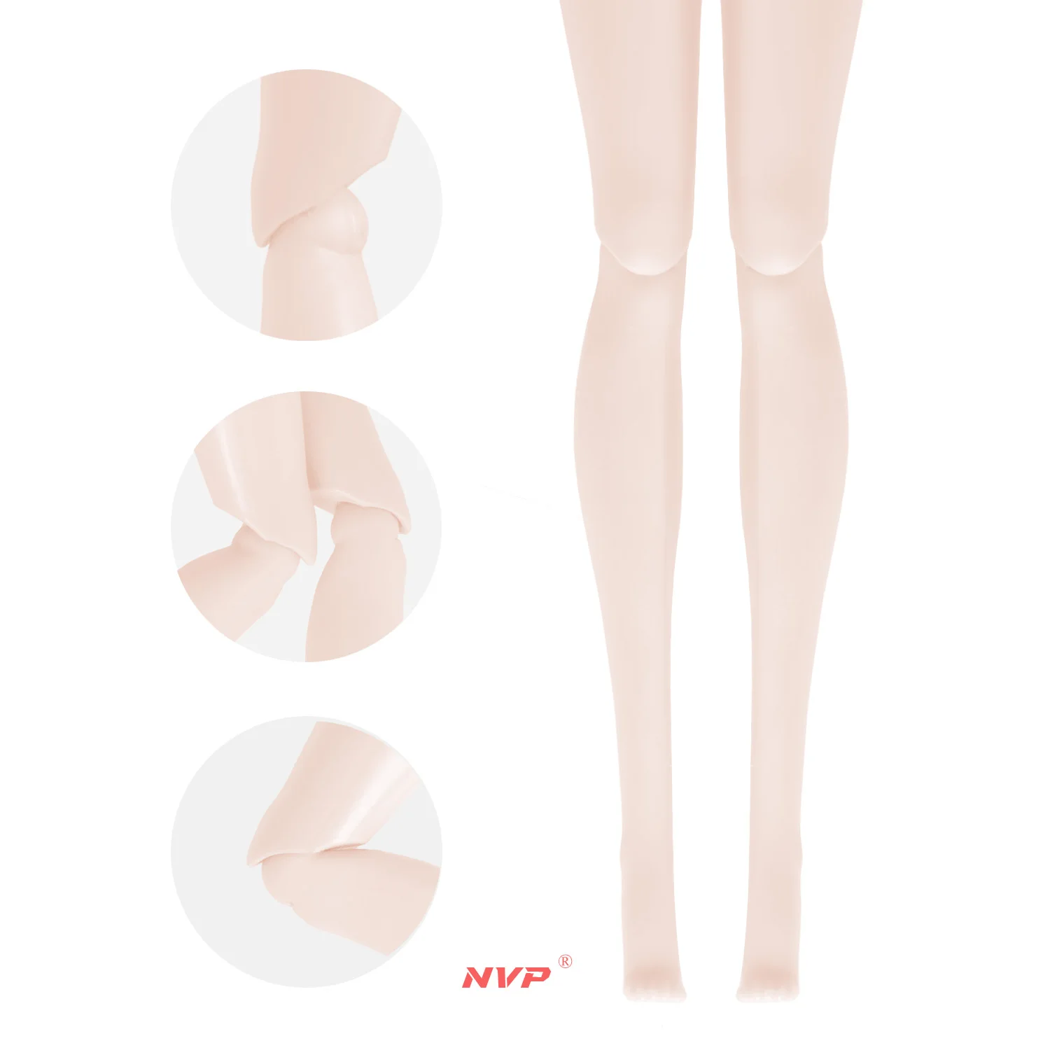 12,6 Zoll 12-Gelenk-BJD im Maßstab 1:6, realistisches wechselbares Make-up, exquisites Modell (keine Kleidung) – Detail 20