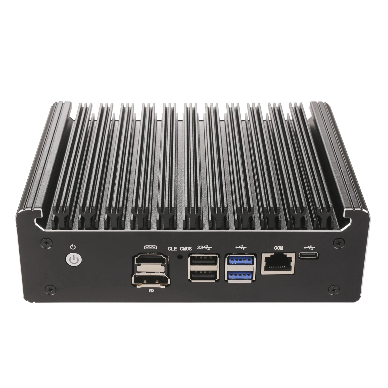 Intel N100 6 Lans i226-V 2.5G Firewall Soft Router Solid DDR4 NVMe 1*COM Type-C pfSense OPNsense ESXi Fanless Mini PC Computer 3