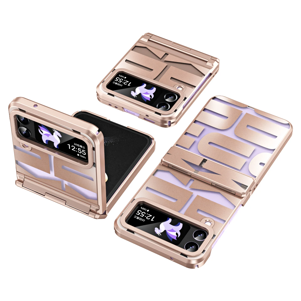 

Матовый удобный чехол с покрытием для Samsung Galaxy Z Flip 4 3 Flip5 Flip4 Flip3 Flip 5 Zflip3