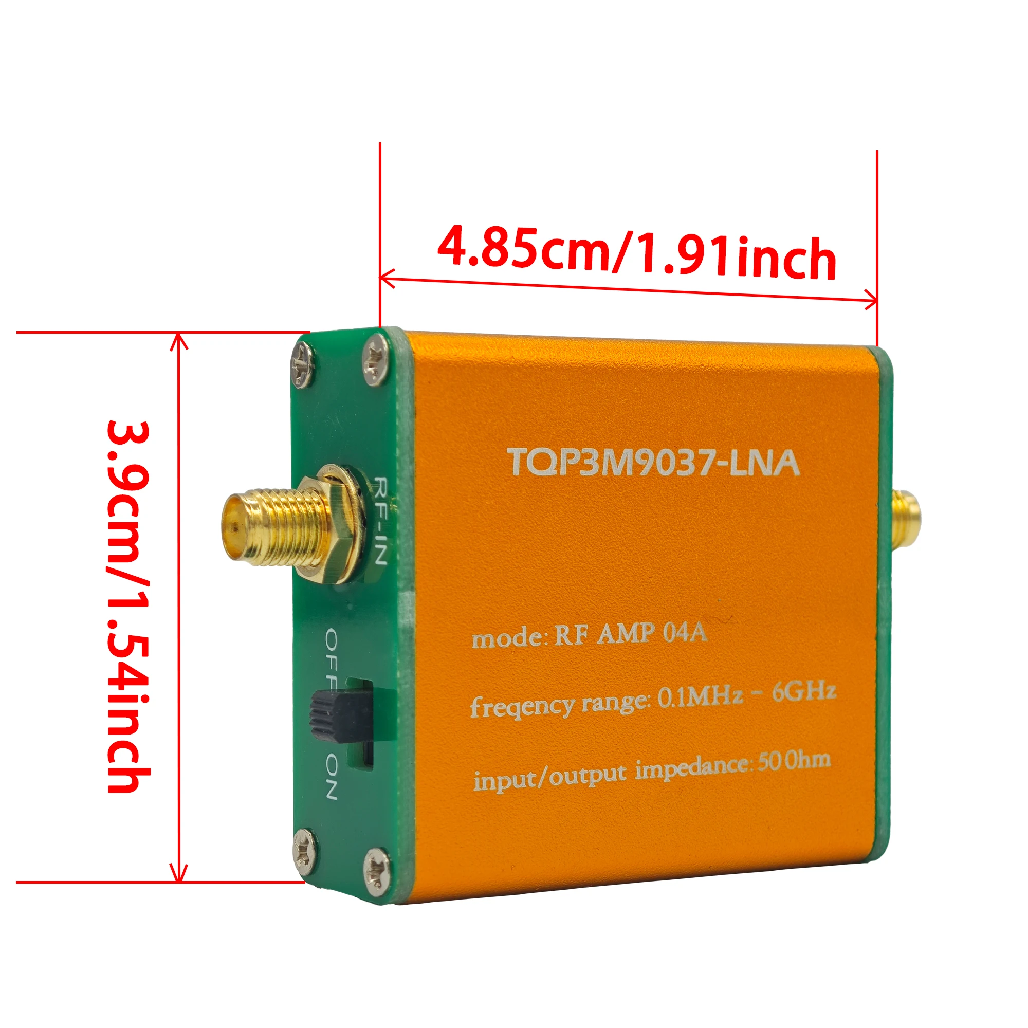 TQP3M9037-LNA RF Amplifier Module Low Noise for 0.1MHz To 6GHz Boost Signal Quality