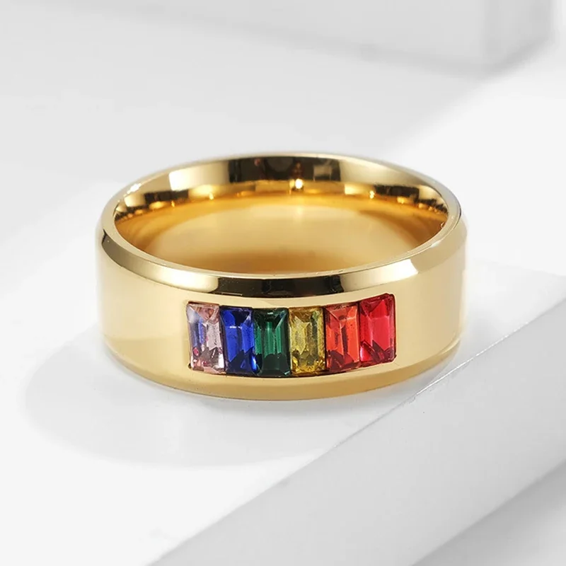 Finger Ring Fashion Female Male Crystal Ring Jewelry For Women And Men
