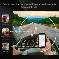 CAPONI Original Men Glasses Frame Carbon Fiber Light Weight Computer Anti Blue Ray Glasses Photochromic Gray Eyes Glasses J35622 - Image 4