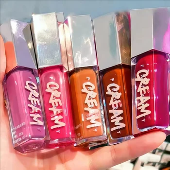 Best Seller Fenty Beauty Lip Glaze 15-color High Gloss Diamond Shimmering Glass Lip Gloss Sexy Lasting Moisturizing Women Makeup 1