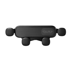 Universal Car Phone Mount for Secure Air Vent Attachment (Black)