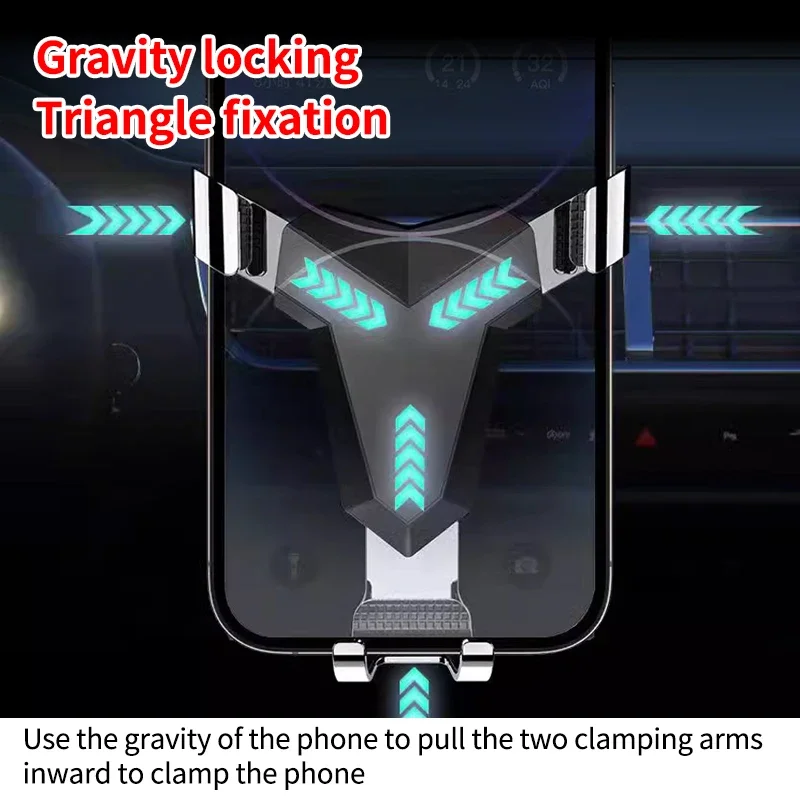 Phone Holder For Ford KUGA 2015 Air Vent Mount Mobile Support GPS Stand Bracket Car Accessories