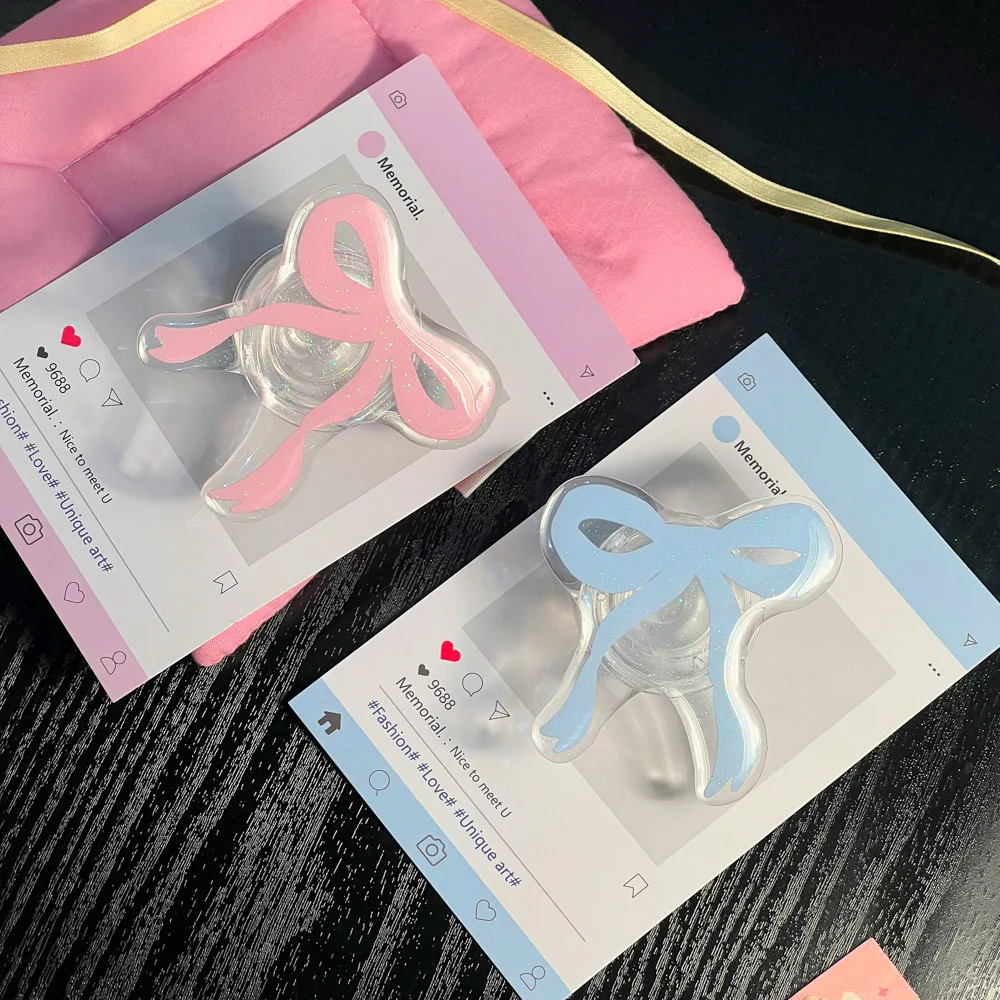 Korean Cute Butterfly Phone Grip and Stand