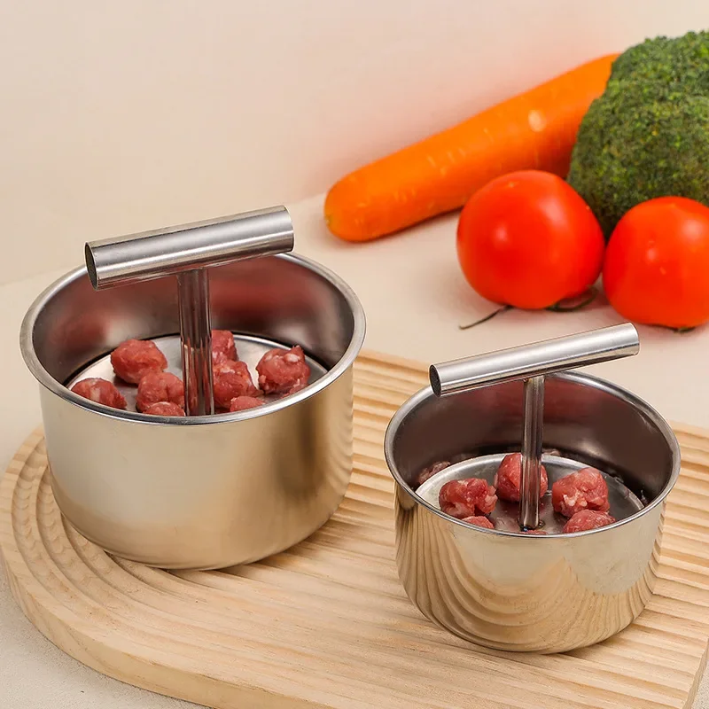 Multi-functional Press Meatball Maker New Household Kitchen Manual Hand-pressed Meatball Shrimp Slide Mold meat ball maker