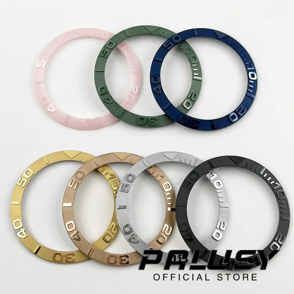 시계 베젤 인서트 세라믹 개조 교체, 40mm 자동 GMT SUB SKX 007 수리 액세서리 케이스 링에 적합, 38mm *  30.6mm-Freehip.co.kr