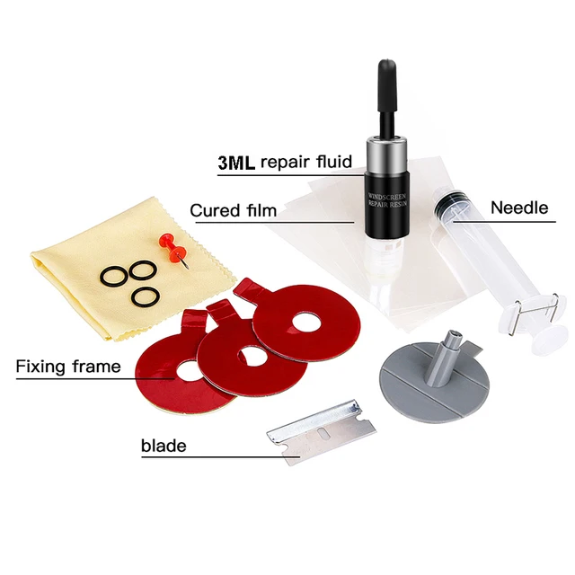Windshield Repair Kit by Tlopez: A quick and affordable solution for fixing cracked auto glass