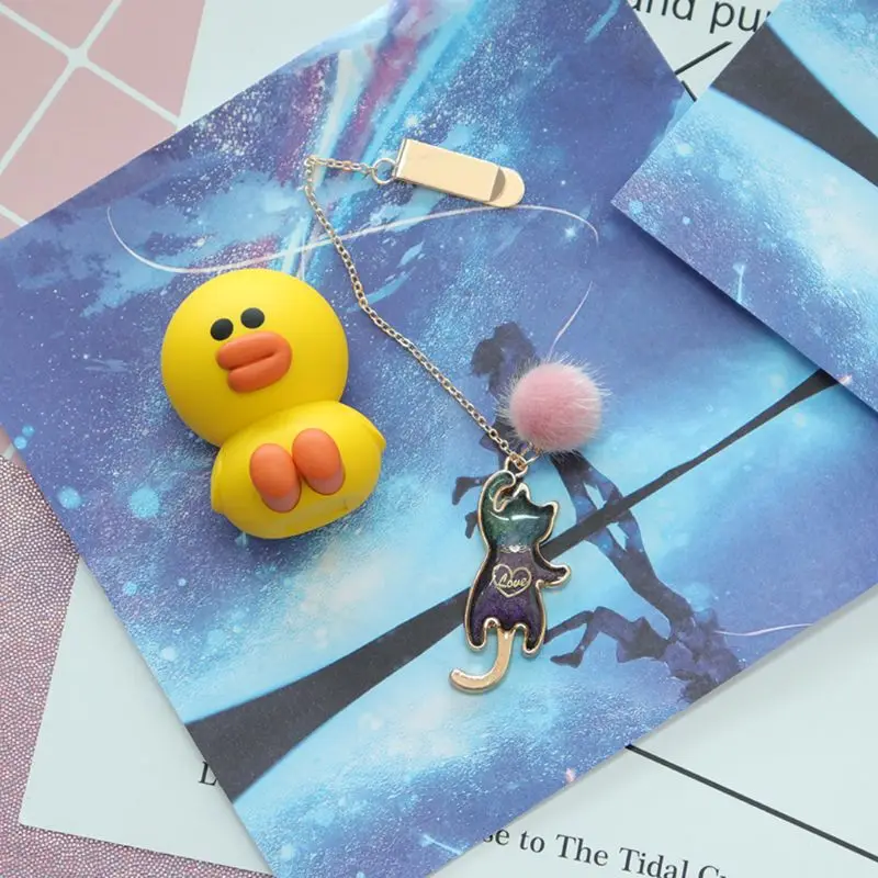 8 Pcs Cute Cat Pendant Metal Frame 2