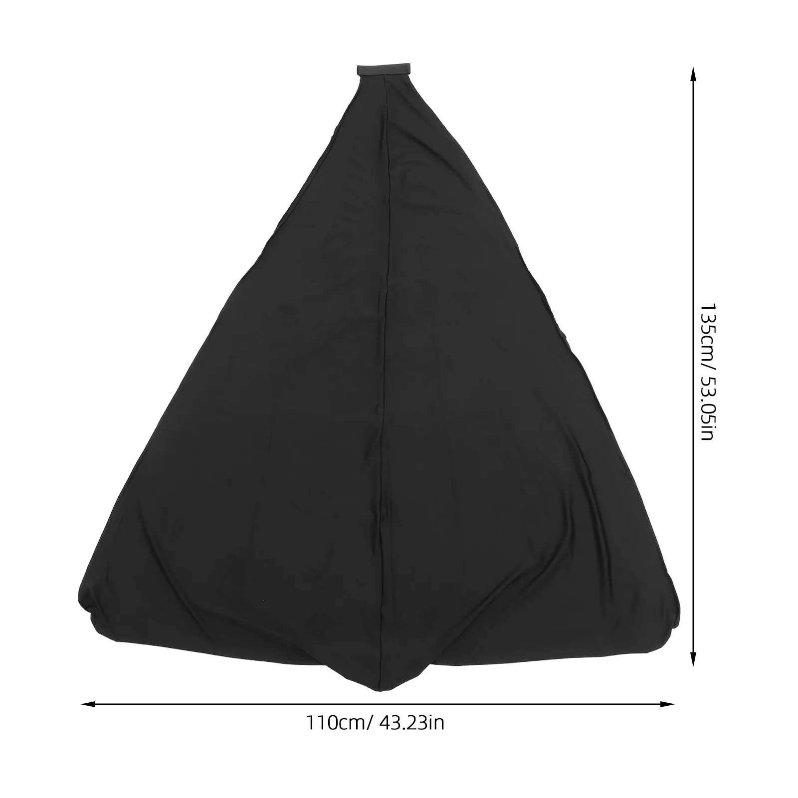 2Pcs 스피커 스탠드 커버 쇼 연회 웨딩 스테이지 액세서리에 대 한 탄성 폴리 에스터 스피커 홀더 커버