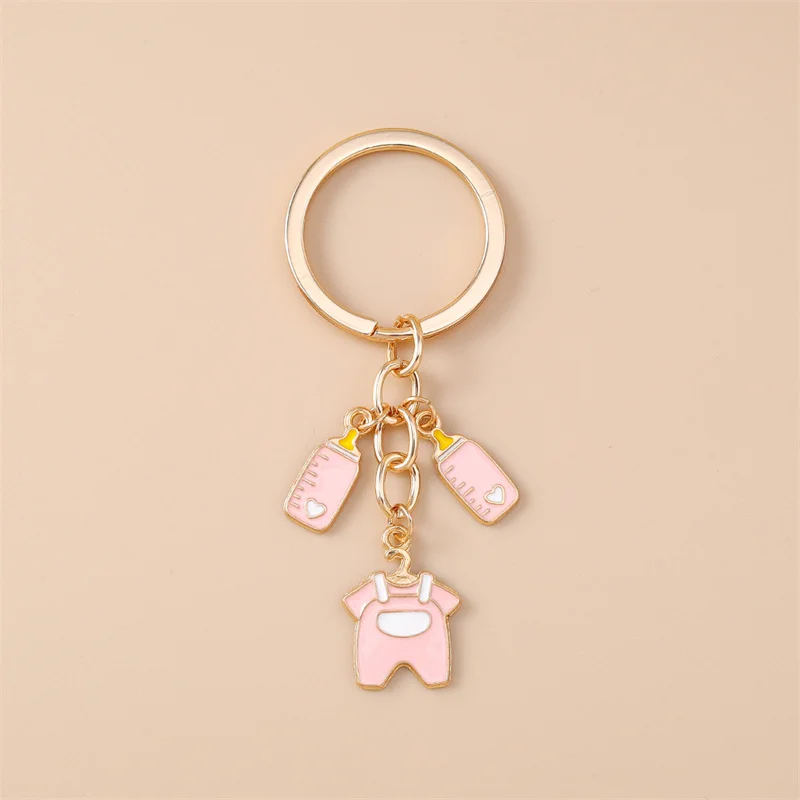 Niedlicher Babyflaschen-Schlüsselanhänger für Frauen und Männer, Auto-Schlüsselanhänger, Handtaschen-Anhänger, Schlüsselringe, Accessoires, DIY-Schmuck, Geschenke – Detail 6