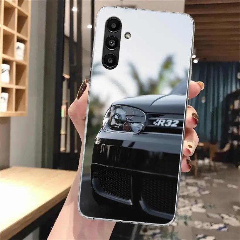 Sleek Golf Car Design Soft Phone Case