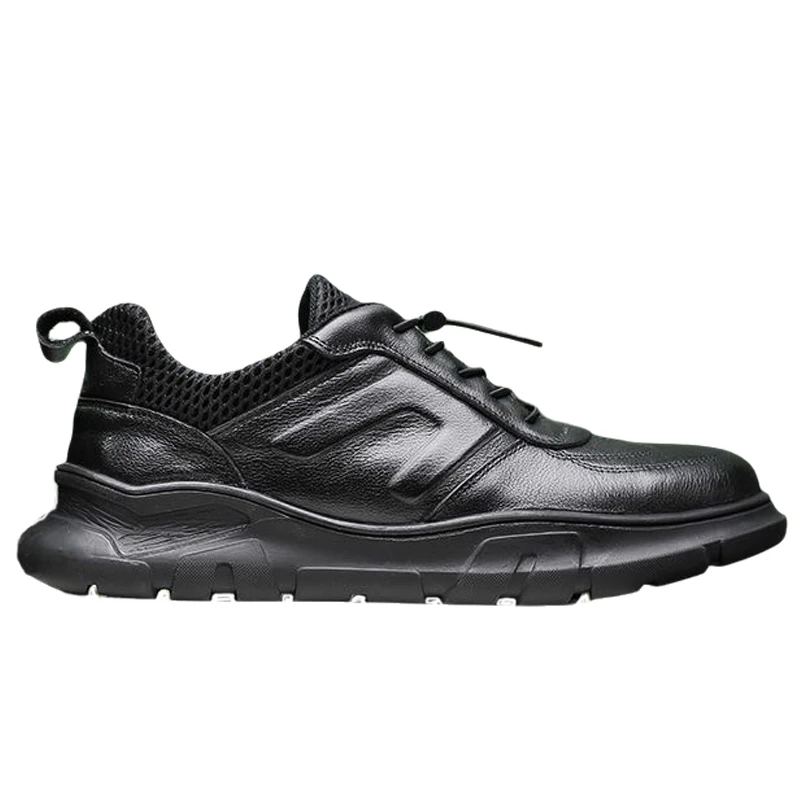 Genuine Leather Shoes Men British Breathable Shoe Elegant Normal Loafers Business Sneakers Youth Handsome Zapatos Hombre