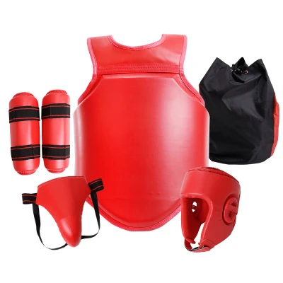 Martial Arts Chest Protector New Style Sanda Double-sided Belted Breast Protector