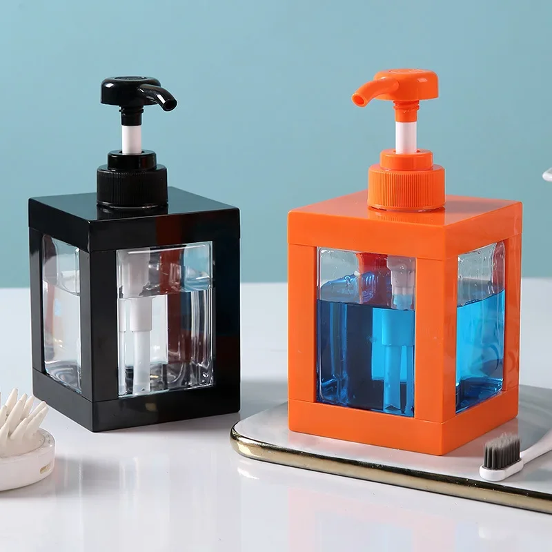 ห้องครัวเครื่องจ่ายสบู่เหลว 750/500/1000Ml ปั๊มแชมพูขวดจานสบู่คอนเทนเนอร์อุปกรณ์ห้องน้ํา 1