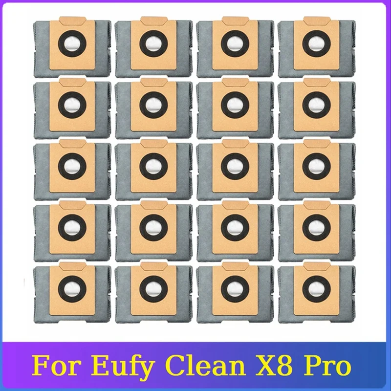 

20 шт., сменные мешки для пылесоса Eufy Clean X8 Pro SES / X10 Pro
