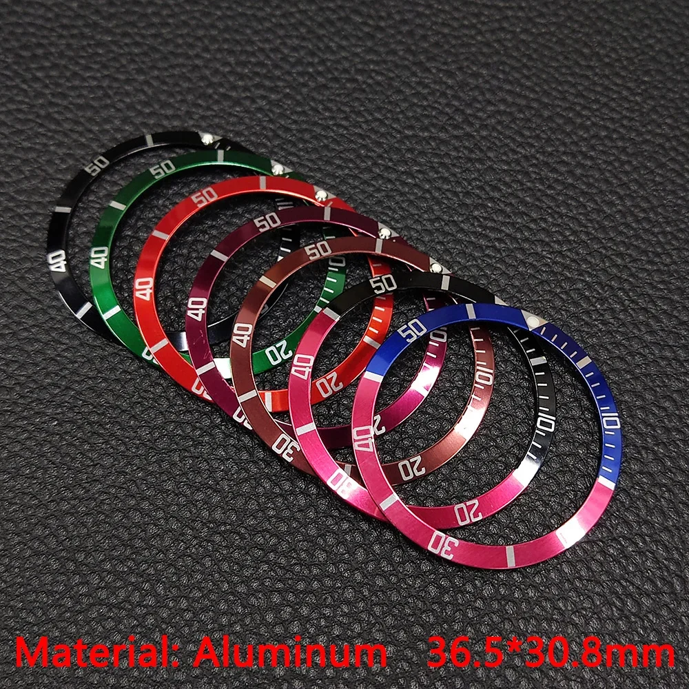 

36.5mm Retro Watch Bezel Aluminum Sheet Men'S Watch Accessories Watches Repair Parts 36.5*30.8mm