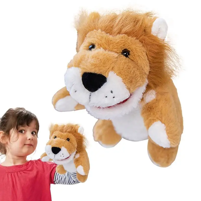 

Animal Hand Puppet Cute Plush Toys Baby Educational Animal Hand Puppets Pretend Telling Story Doll Toy For Children Kid
