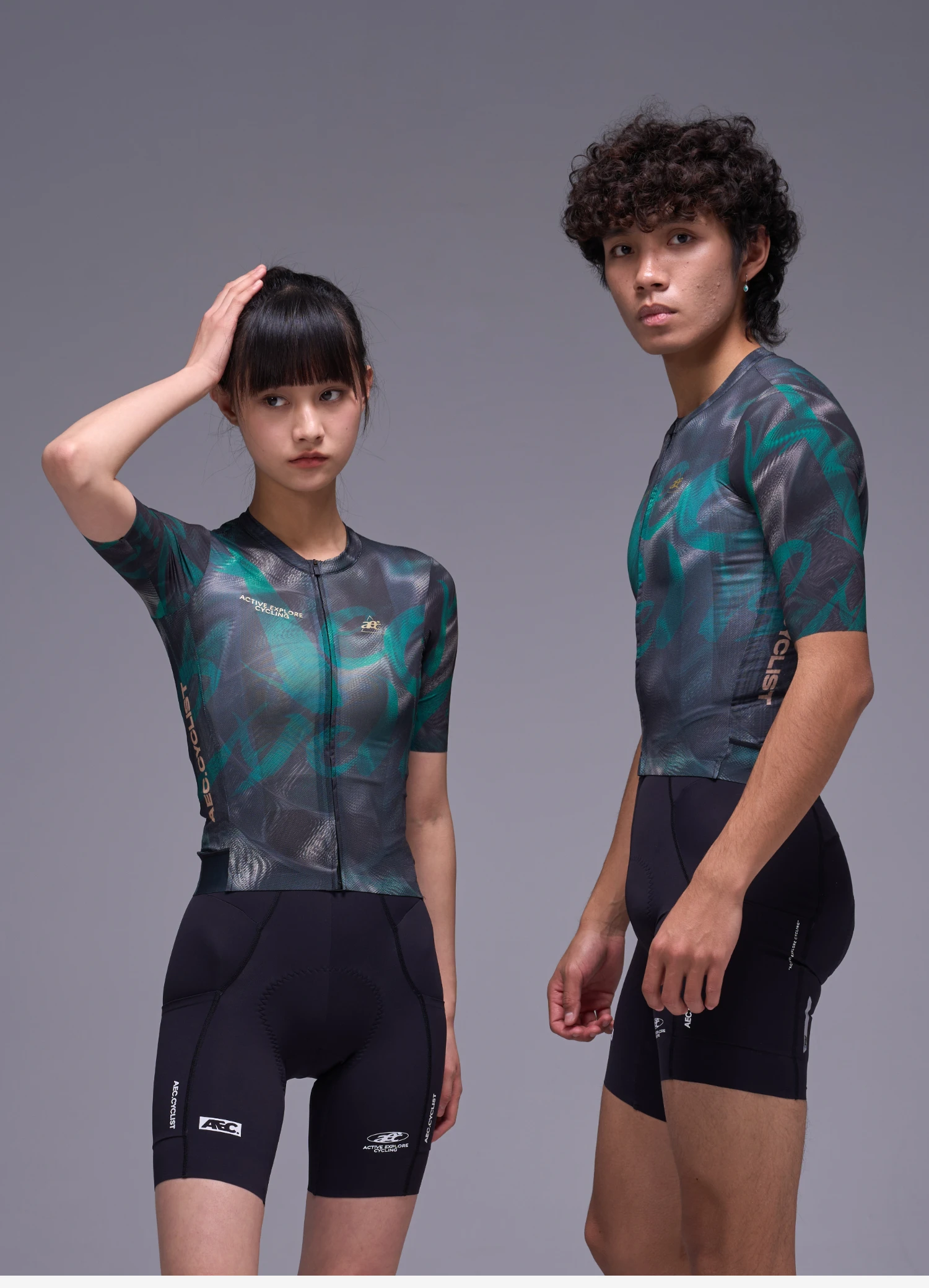 AEC.CYCLIST Schnelltrocknendes Radtrikot Sommer Damen Herren Kurzarm Fahrradshirts 2026 Neues Design Feuchtigkeitsableitende MTB-Kleidung – Detail 16