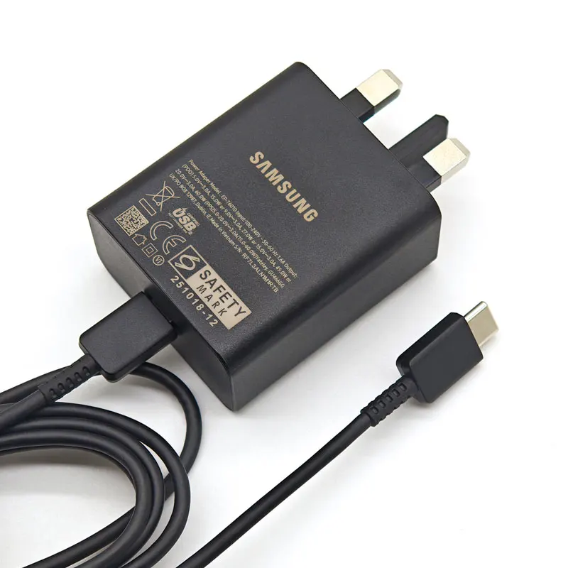 Samsung 60W PD Super Fast Charger with UK Plug