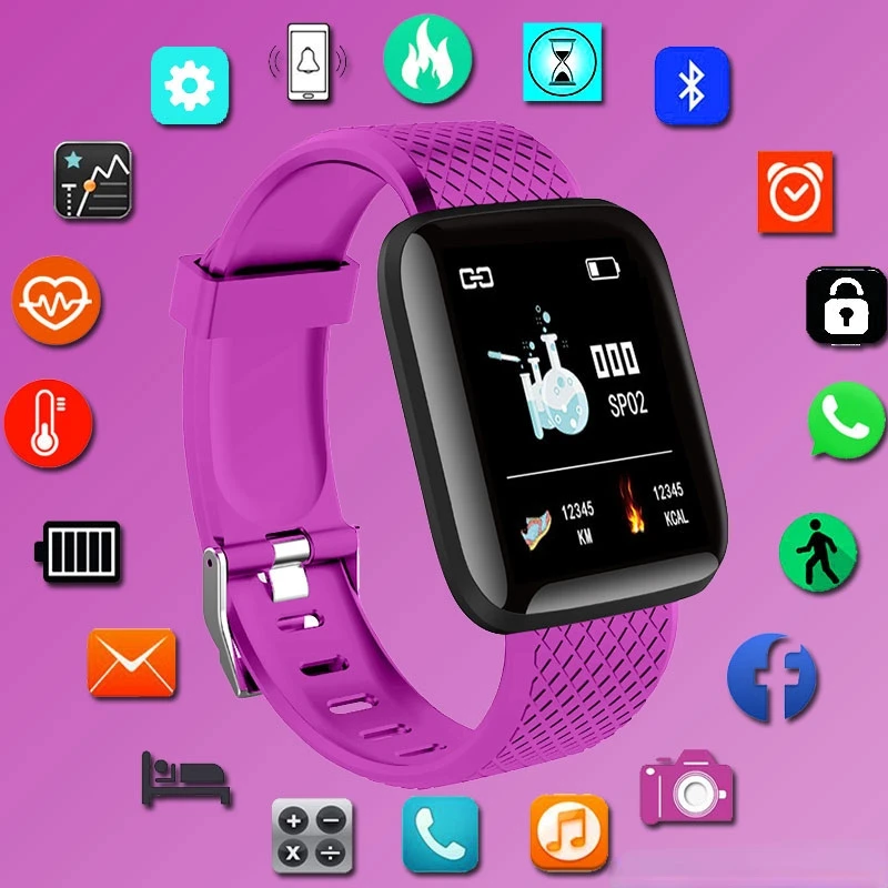 Bambini Smart Watch Bambini Digital For Girls Boys Smartwatch Smart Clock Child Fitness Tracker Orologio Da Polso Relojes Inteligentes