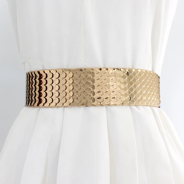 Cinturón de grano elegante para mujer, hebilla de anillo dorado, cinturones para vestido, cinturones de diseñador, alta calidad, moda - AliExpress Mobile