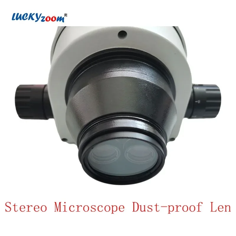 Optical Instruments Zoom Lens 5MM Thickness Auxiliary Barlow Len 48MM Dia Objective Len For Stereo Microscope Dust Smoke Oil proof Protective Glass
