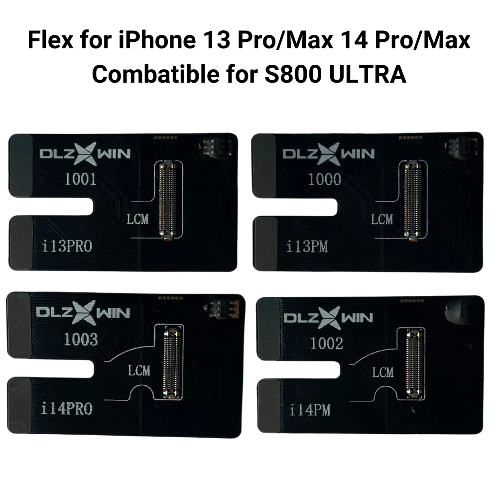 Phone Repair Tools Flex Cable For iPhone 13 Pro 13 Pro Max 14 14 Max 15Pro 15 For iPad Base Board Compatible for S800 ULTRA