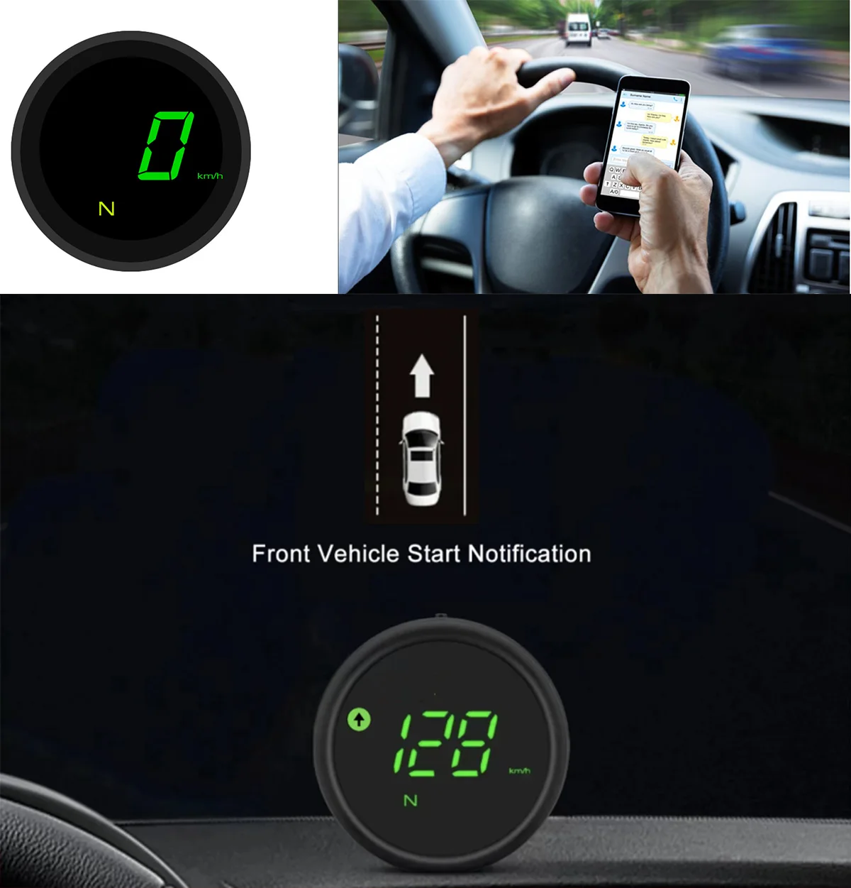 ADAS ٱ GPS ӵ, HUD  ī޶, HD ķ, ĸ麸 ī޶, 2.75 ġ