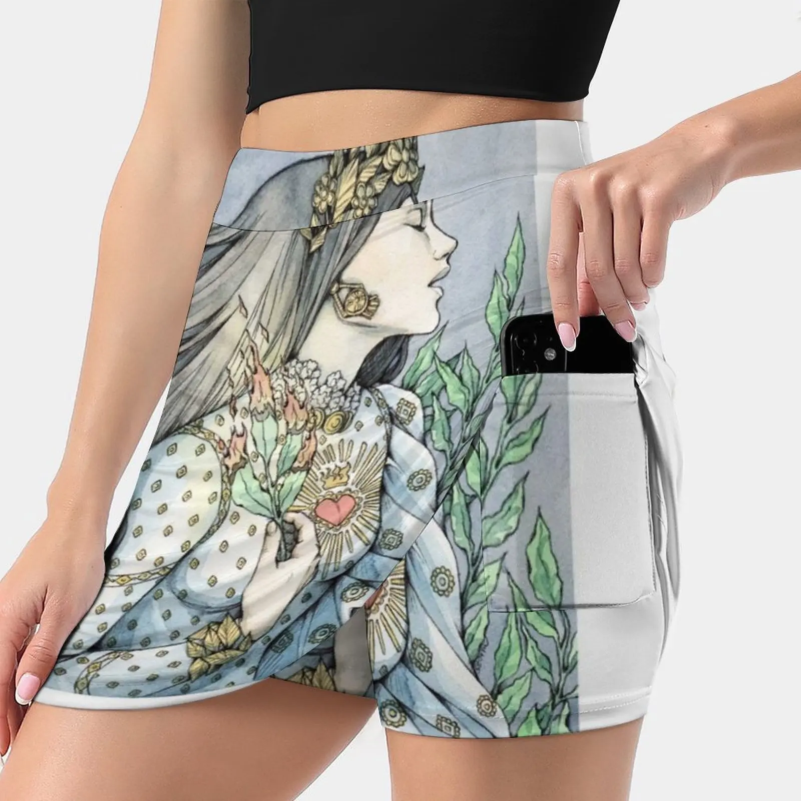 Gonna Da Donna Alloro Y2K Abiti Estivi 2022 Gonna Per Pantaloni Stile Kpop Con Tasca Strega Stregoneria Magic Girls Bay Tree Burn