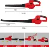 Cordless Leaf Blower Compatible with Milwaukee 18V Battery (Tool Only) Electric Handheld Jobsite Air Blower for Lawn Care Yard 3