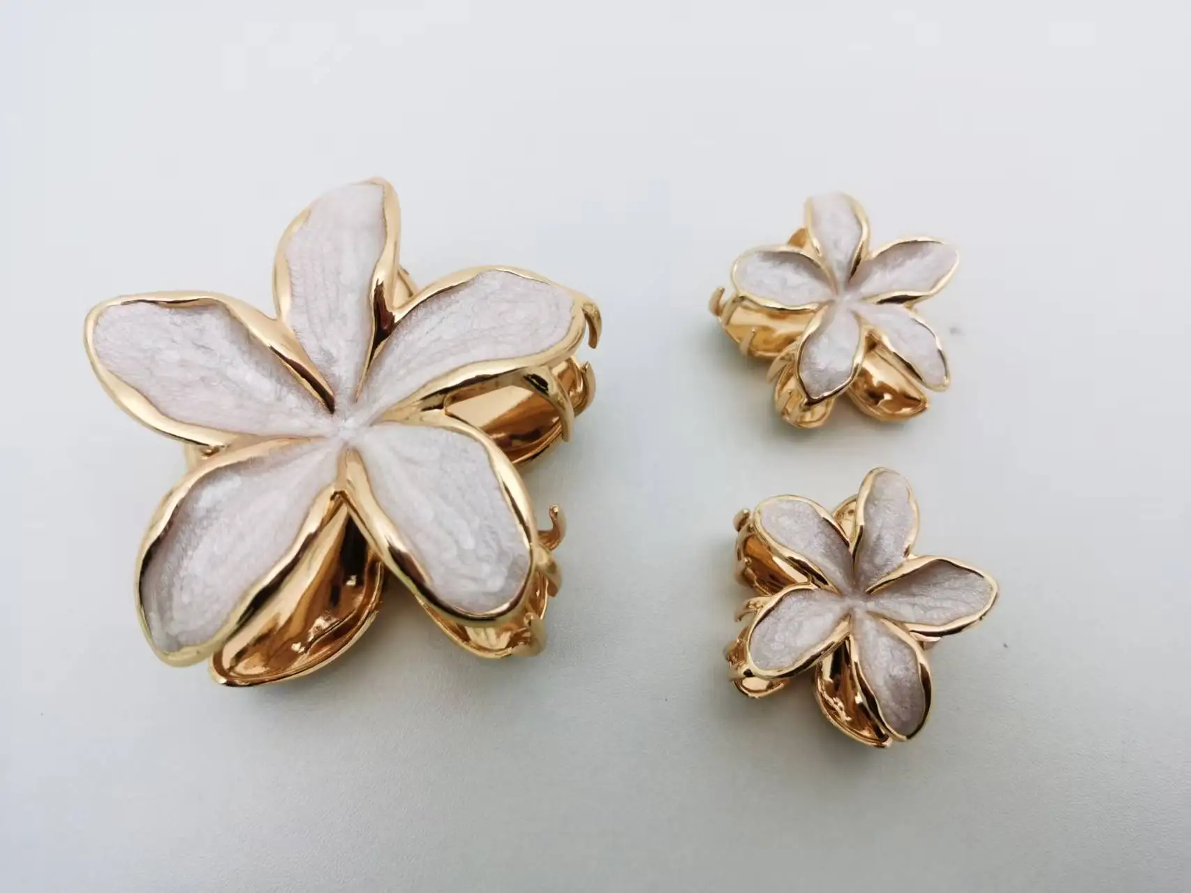 Lily Flower Hair Clip Set 6