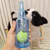 Dog Chew Toy Bite-resistance Beer Bottle with Tennis Ball Toy Pet Puppy Teeth Grinding Dog Chewing Squeaky Interactive Toys 3