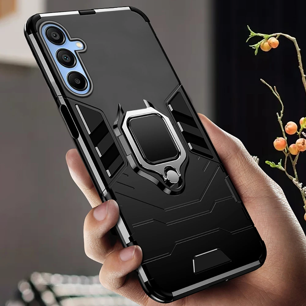 Magnetic Phone Case With Lens Protection For Samsung Galaxy A15 A05_voghion.com