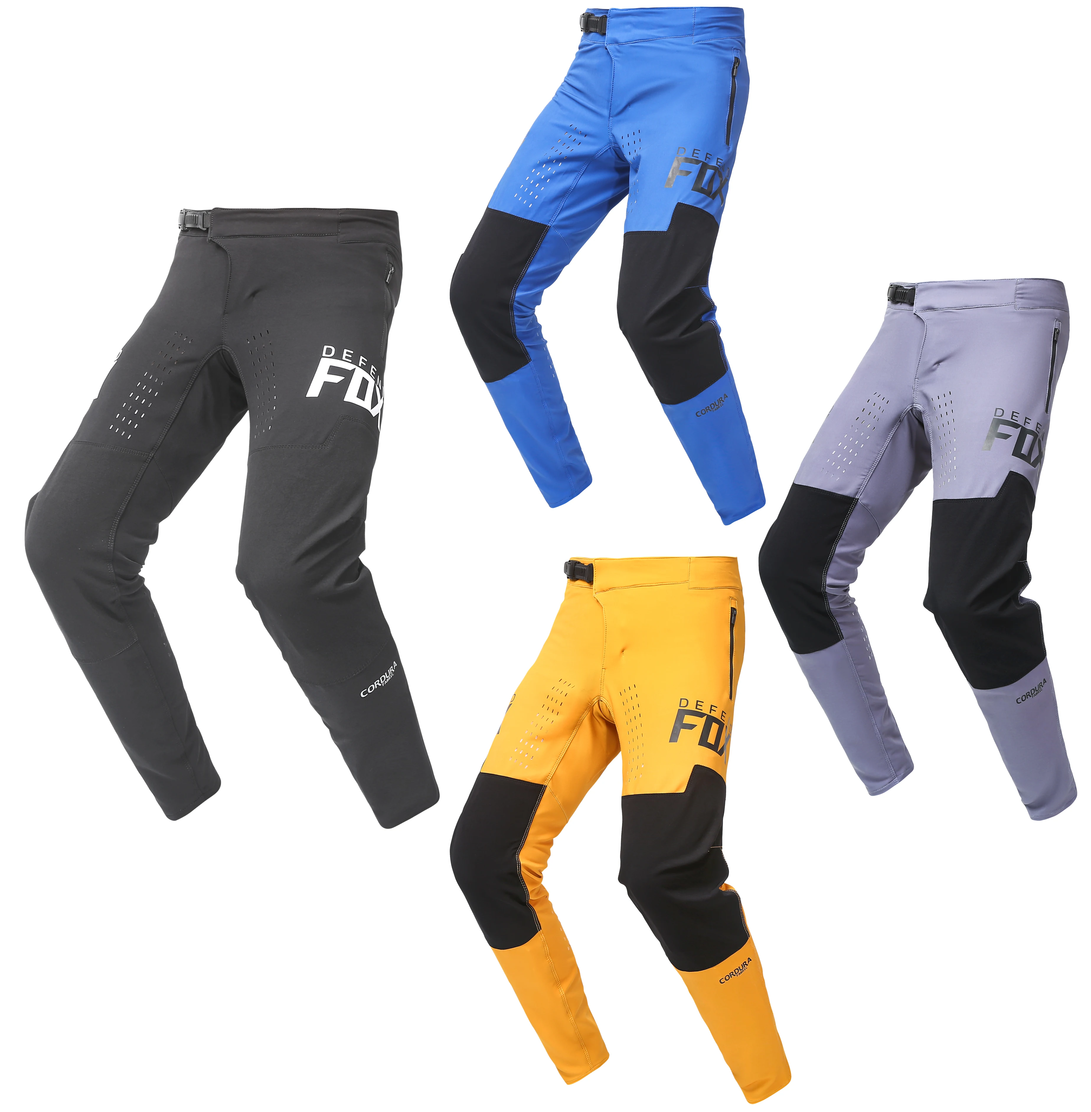 

2023 New For Defend fox MX MTB DH Pants Ride Mountain Bike Pants Motocross Dirt Bike BMX XC Cycling Pants Bicycle Pants DF01