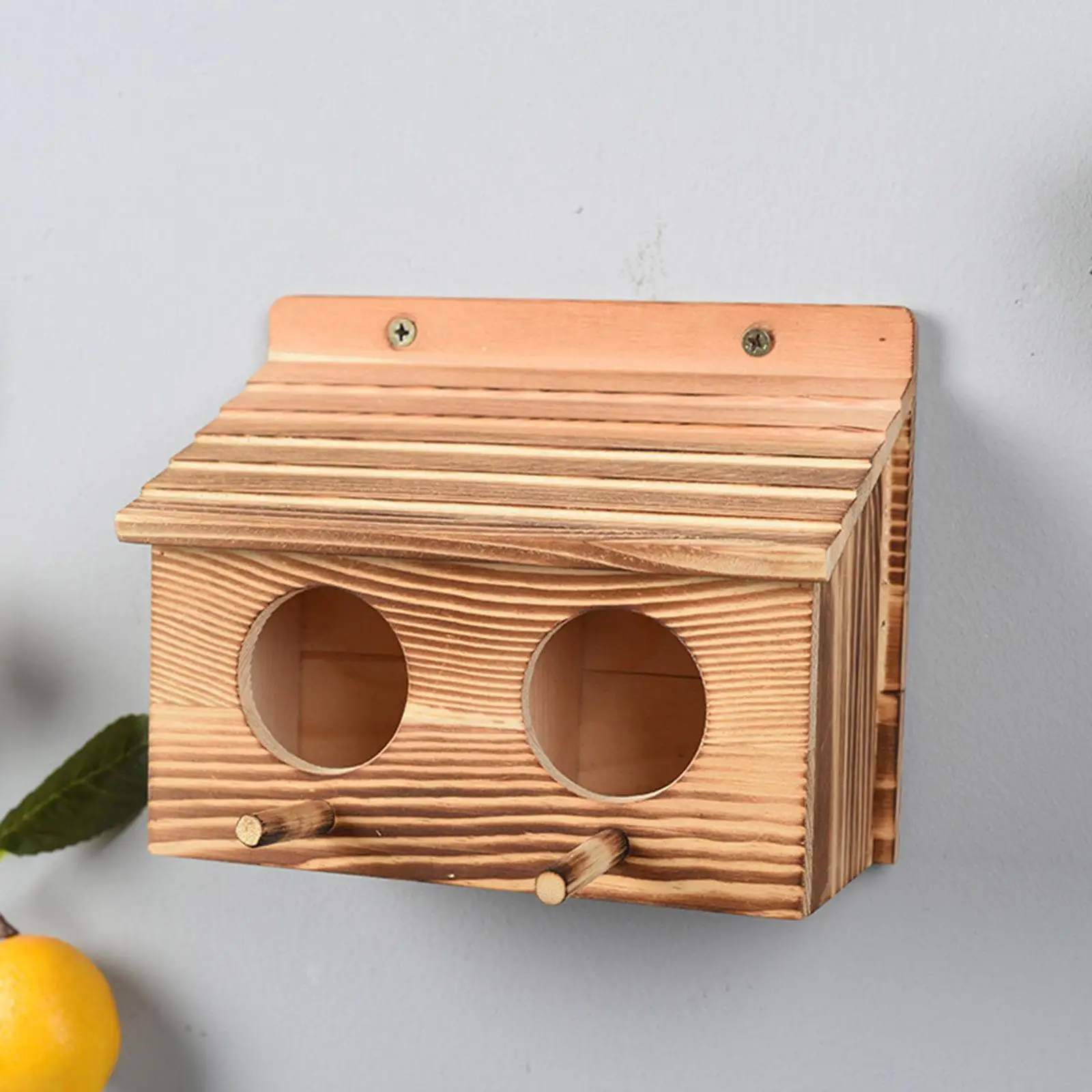 Bluebird Wooden House Outside-, Outdoor And Weatherproof Birdhouse with 