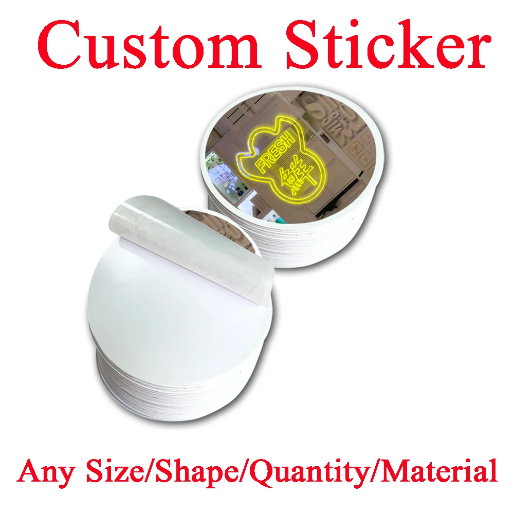 Custom Logo Stickers, Personalized Vinyl Sticker, Personalized