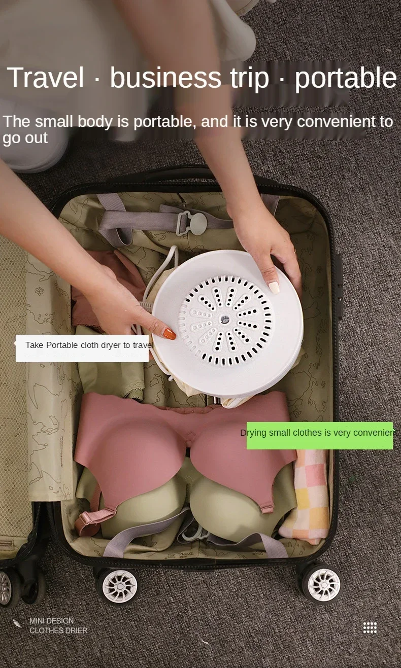 Sed3b06b5eb7a4cd3969c46e20bc7cf78N Multifunctional Portable Dryer Mini Folding Baby Cloth Dryer Heater Washing Dryer Apartment Folding Drying Foldable Mallzona