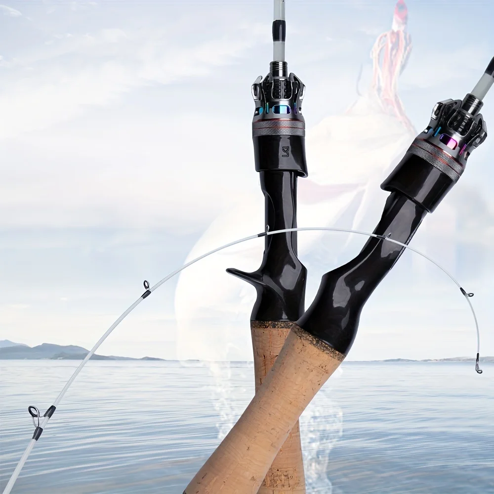 Fishingfans Cork Handle Fiber Glass FUJI O GUIDE Casting