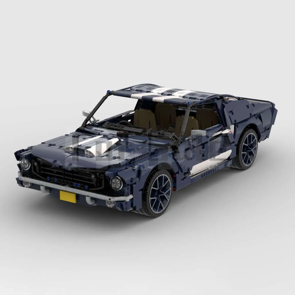 

MOC-57750 Mustang 1967 by The One from the Swabian Building Block Car Puzzle Toy For Kids Gift